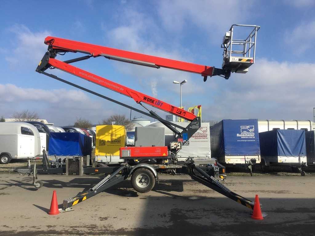 New Trailer mounted boom lift PAUS Lift GT 18A Sonderanhänger Mietgerät: picture 3