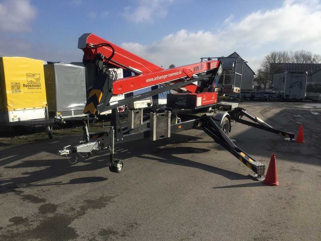 New Trailer mounted boom lift PAUS Lift GT 18A Sonderanhänger Mietgerät: picture 2