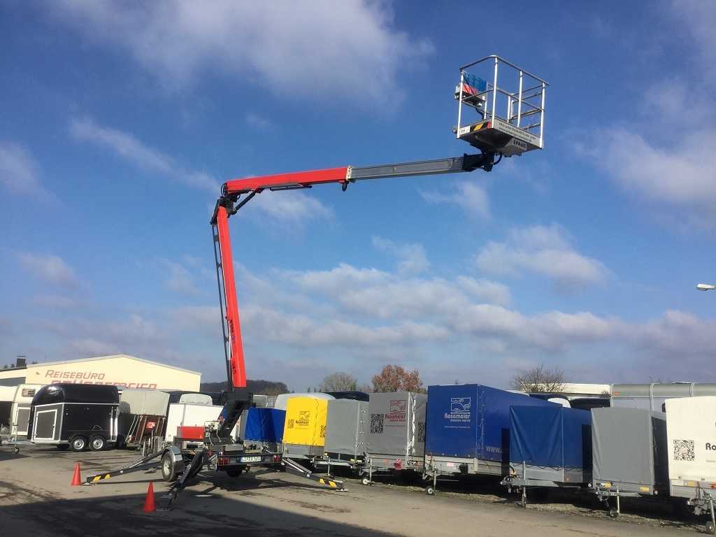 New Trailer mounted boom lift PAUS Lift GT 18A Sonderanhänger Mietgerät: picture 5