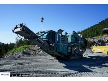 Crusher Powerscreen crusher and 2015 Keestrack C6 sorting plant with feeding box: picture 1