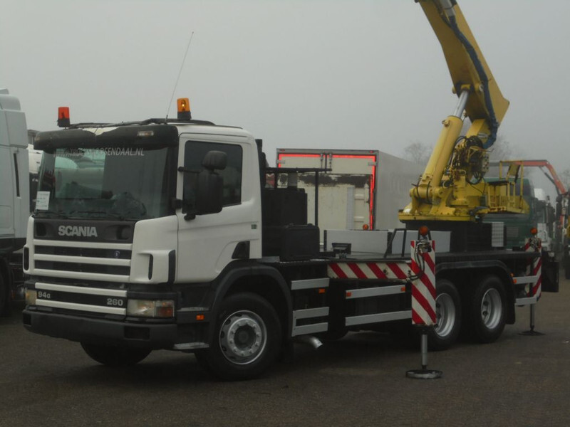 Truck mounted aerial platform Scania 94G 260 + COMET 24METER + MANUAL: picture 2