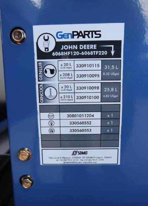 Generator set Sdmo J130 - 130 kVA Generator - DPX-17107: picture 16