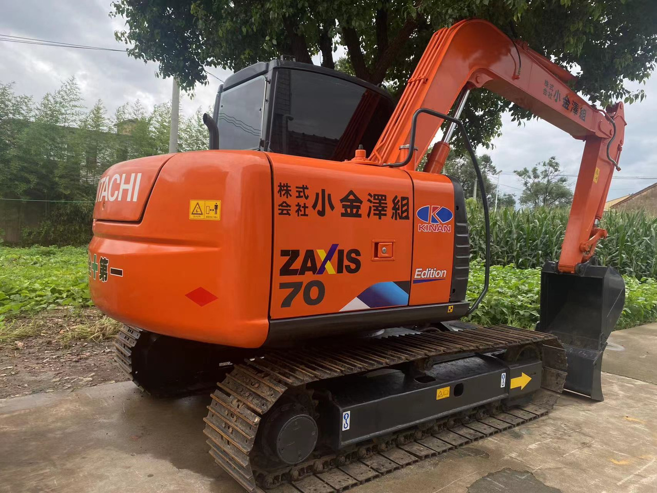 Crawler excavator Sell cheap 6ton hitachi zx70 zx75us good quality excavator: picture 7