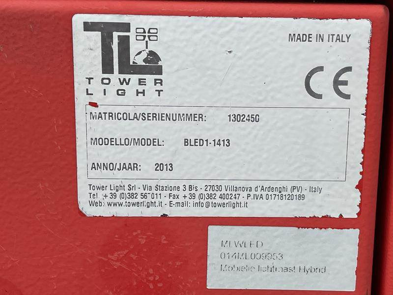 Lighting tower Towerlight BLED1 - 1413 HYBRID: picture 3