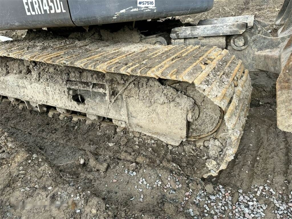 Crawler excavator Volvo ECR145DL Crawler excavator with rotor and buckets: picture 9