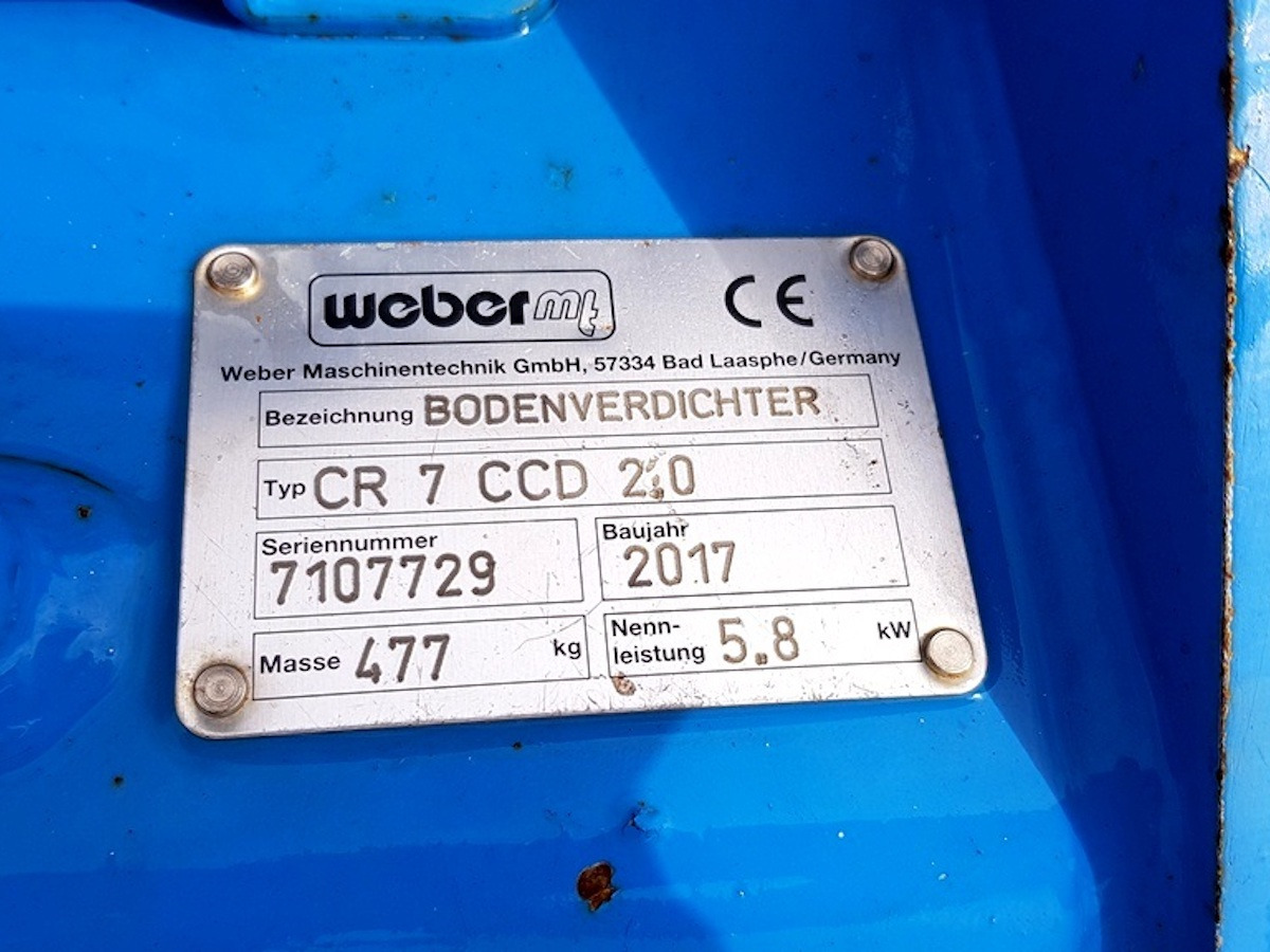 WEBER CR7-CCD leasing WEBER CR7-CCD: picture 4