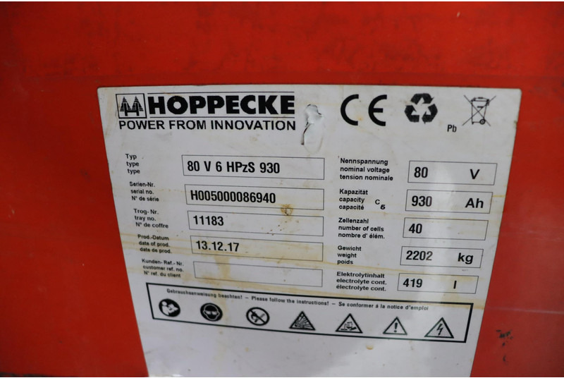 Electric forklift Linde E45HL-01/600: picture 9