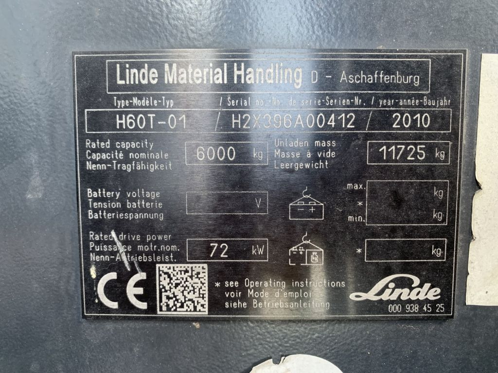 Linde H60T-01 leasing Linde H60T-01: picture 4