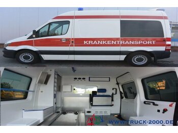 Ambulance Mercedes-Benz 313 AMS Krankenwagen- (KTW) Rettungswagen Rampe + Rollstuhl: picture 1