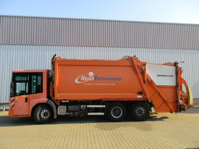 Garbage truck for transportation of garbage Mercedes-Benz Econic 2628L/NLA6x2/4 Econic 2628L 6x2-4 Schörling 3R11 22.5, Terberg Schüttung: picture 7