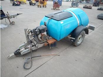 2016 Bowser Supply Single Axle Plastic Water Bowser, Yanmar Pressure Washer - Pressure washer