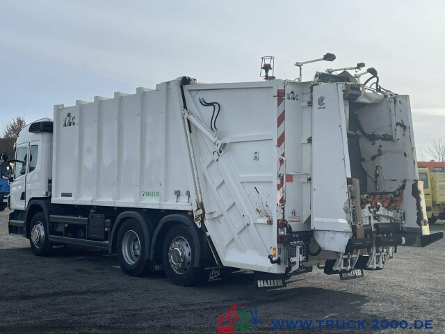 Garbage truck for transportation of garbage Scania P320 Haller 21m³ Schüttung C-Trace Ident.4 Sitze: picture 9