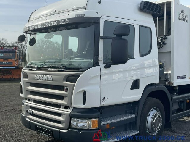 Garbage truck for transportation of garbage Scania P320 Haller 21m³ Schüttung C-Trace Ident.4 Sitze: picture 7