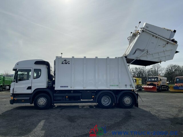 Garbage truck for transportation of garbage Scania P320 Haller 21m³ Schüttung C-Trace Ident.4 Sitze: picture 10