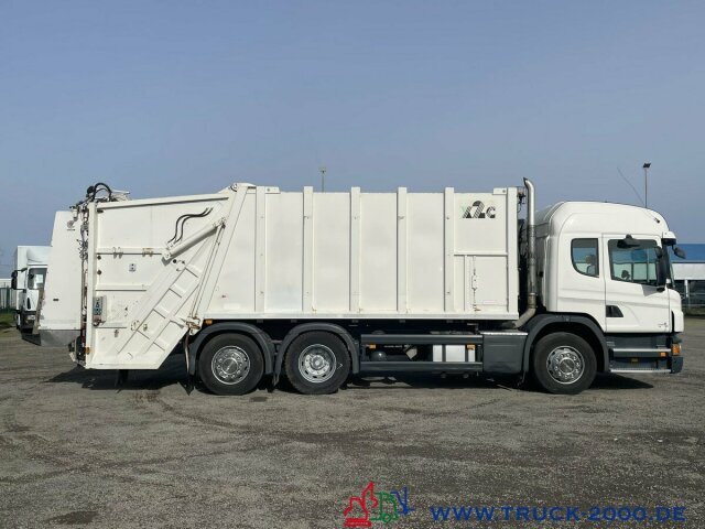 Garbage truck for transportation of garbage Scania P320 Haller 21m³ Schüttung C-Trace Ident.4 Sitze: picture 12