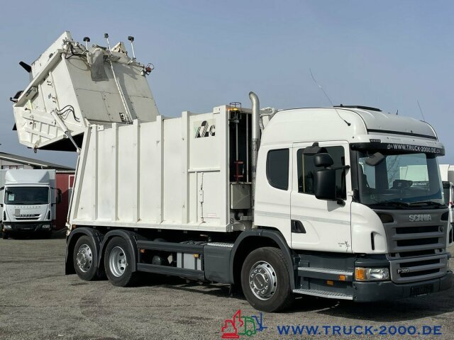 Garbage truck for transportation of garbage Scania P320 Haller 21m³ Schüttung C-Trace Ident.4 Sitze: picture 11
