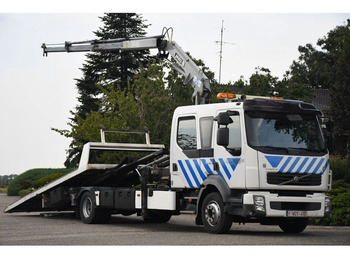 Tow truck Volvo FL240 ABSCHLEPP/KRAN/HUBBRILLE/SEILWINDE/WINCH: picture 1