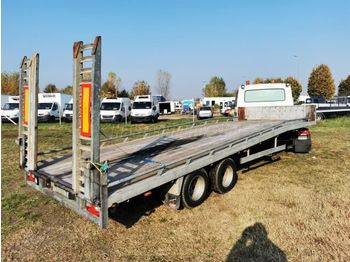  EGYEDI Veldhuizen Gépszállító tréler BE félpót - Autotransporter semi-trailer