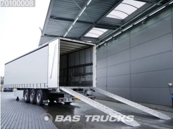 Tracon TO1627 Auto transport Rampen 2x Liftachse Palettenkasten Hartholtz-Boden - Autotransporter semi-trailer