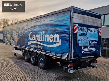 Sommer SP 24 / Ladebordwand / Liftachse  - beverage semi-trailer
