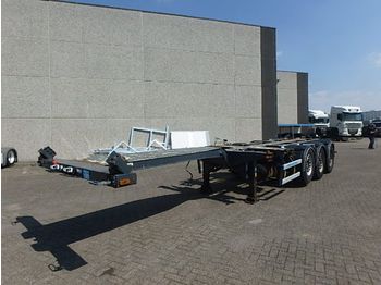 D-Tec + 20FT - 30FT- 40ft-45ft+ 3 axle + Multifunctional - Chassis semi-trailer