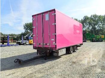 DRACO MZS 218 T/A Drawbar Drawbar - Closed box semi-trailer