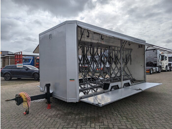 ESVE AWK 3500 2 Assen - Kleppen opbouw - FietsVervoer - FoodTruck - Verkoopwagen (O892) - Closed box semi-trailer