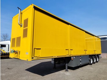 ESVE TA 12-9L-18LHLS - 2 Stuur Assen - Schuifwanden - Hardhoutvloer - Hatz - NEWlike! (O518) - Closed box semi-trailer