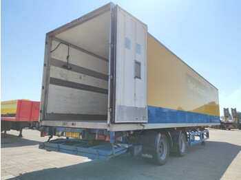 Kromhout 2AOSG 12 20 2-Asser Geisoleerde Oplegger - Stuuras (O1132) - Closed box semi-trailer