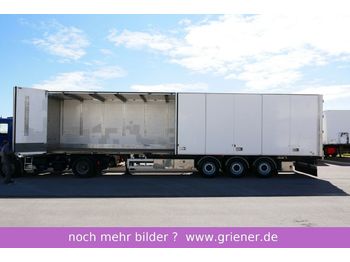 NÄRKO FALTWAND TÜREN KOFFER DOPPELSTOCK  - Closed box semi-trailer