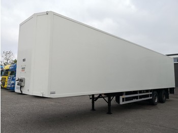 Netam-Fruehauf 2-Asser - Stuur-as - Liftas - FELD HOORN opbouw - 2000kg Zepro - DEENSE+VBA karren - Closed box semi-trailer