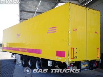Van Eck PT-3LNN Liftachse Doppelstock Aircargo Rollerbahn - Closed box semi-trailer
