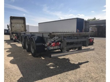 Asca Chariot coulissant - Container transporter/ Swap body semi-trailer