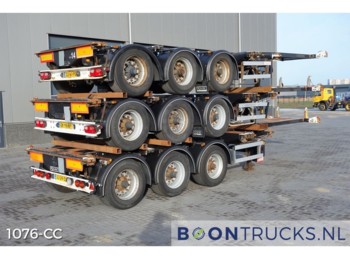 D-Tec *STACK OF 3* FT-43-03V Multichassis - Container transporter/ Swap body semi-trailer