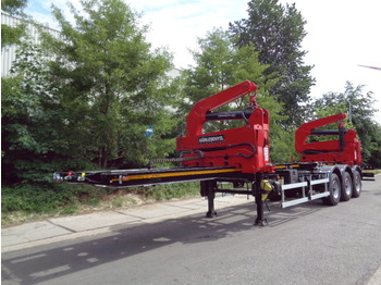 GURLESENYIL 13.8M SIDELOADER - Container transporter/ Swap body semi-trailer
