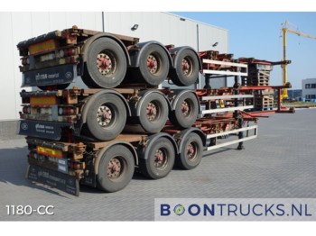 HFR *STACK OF 3 * 20-40-45ft *DISC BRAKES* - Container transporter/ Swap body semi-trailer