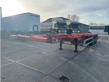 H.F.R. Containerchassis 20-40-45 ft SB 240 APK TuV new - container transporter/ swap body semi-trailer