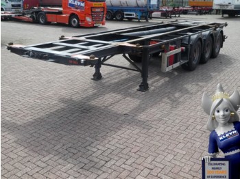 Kromhout 20 30 FT TANK 3 AXLES SAF - Container transporter/ Swap body semi-trailer