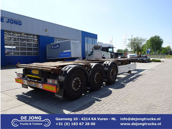 Krone SD / MB + Disc / 1x Lift / 1x Extendable - Container transporter/ Swap body semi-trailer