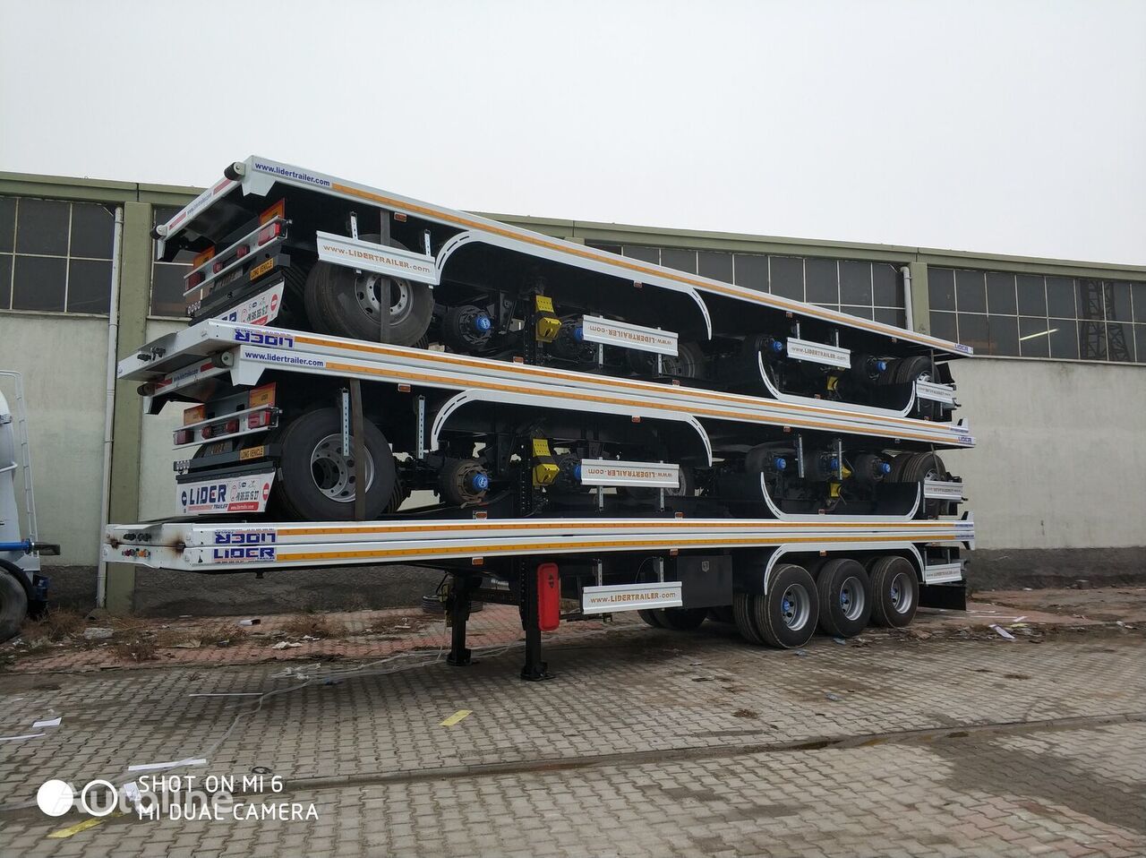 Container transporter/ swap body semi-trailer LIDER NEW 2023 MODELS YEAR (MANUFACTURER COMPANY LIDER TRAILER: picture 7