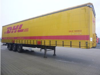 Krone Schiebeplanen Sattelauflieger SDP 27 eLHB3-CS DH  - Curtainsider semi-trailer