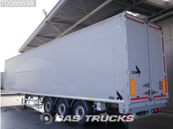 Stas 91m3 Liftachse Walking Floor Cargo Floor Alu Trailer S300ZX - Curtainsider semi-trailer
