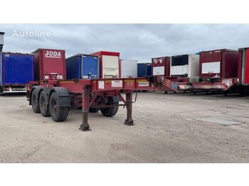 Container transporter/ Swap body semi-trailer DENNISON SLIDING-SKELETAL: picture 1
