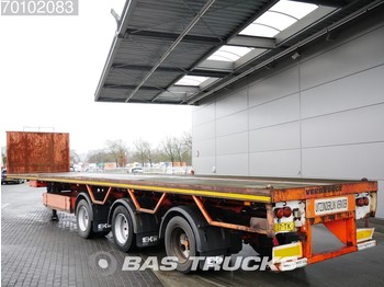 EKW Ausziehbar Bis: 21m87 3x Lenkachse RO 47T 3AUG - Dropside/ Flatbed semi-trailer