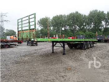 FLANDRIA OPL339T Tri/A - Dropside/ Flatbed semi-trailer