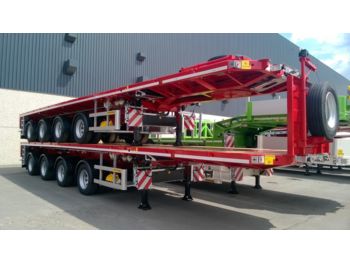 Faymonville telemax 36 m  - Dropside/ Flatbed semi-trailer