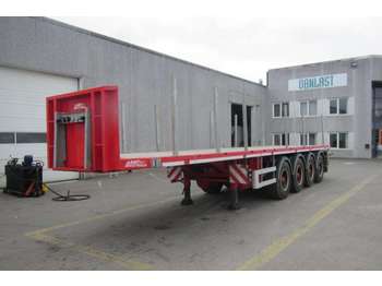 MTDK 5.6 m udtræk - Dropside/ Flatbed semi-trailer
