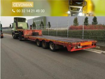 Nooteboom 3-asser - Dropside/ Flatbed semi-trailer