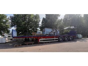Weightlifter 3sps13.200 Kennis 8000 nosturilla  - Dropside/ Flatbed semi-trailer