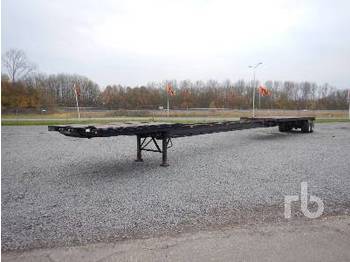 Dropside/ Flatbed semi-trailer FONTAINE VELOCITY T/A Extendable: picture 1